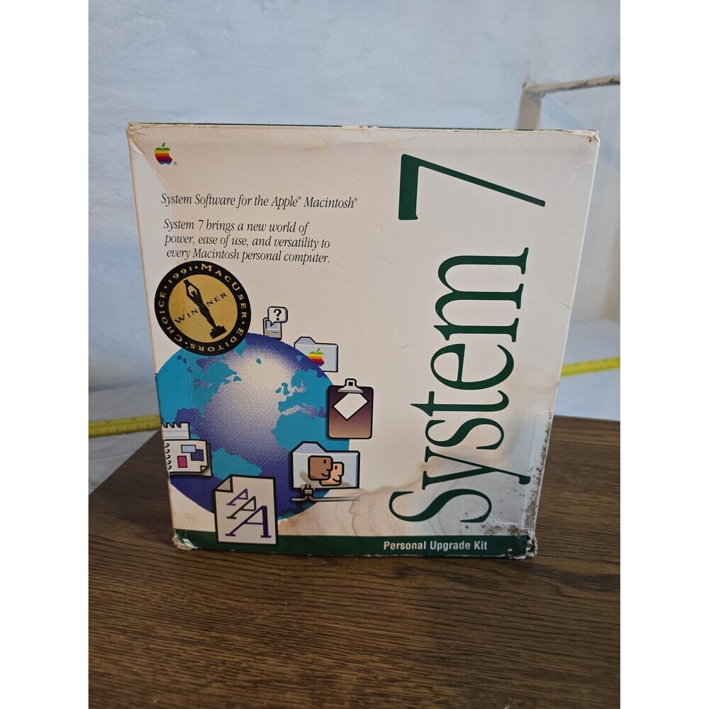 APPLE MAC SYSTEM 7.0 PERSONAL UPGRADE KIT 3.5" DISKS MACINTOSH M8220LL/B